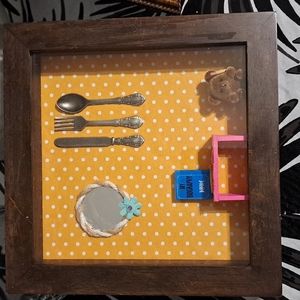 Teddy Bear shadow box